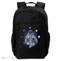 Astronaut in the lotus position Backpack thumb 0