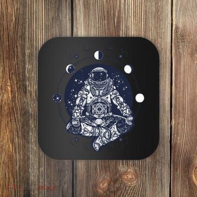 Astronaut in the lotus position Coaster