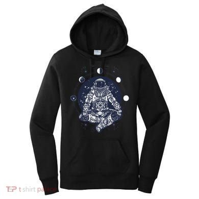 Astronaut in the lotus position Women's Hoodie