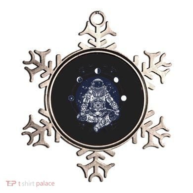 Astronaut in the lotus position Ornament