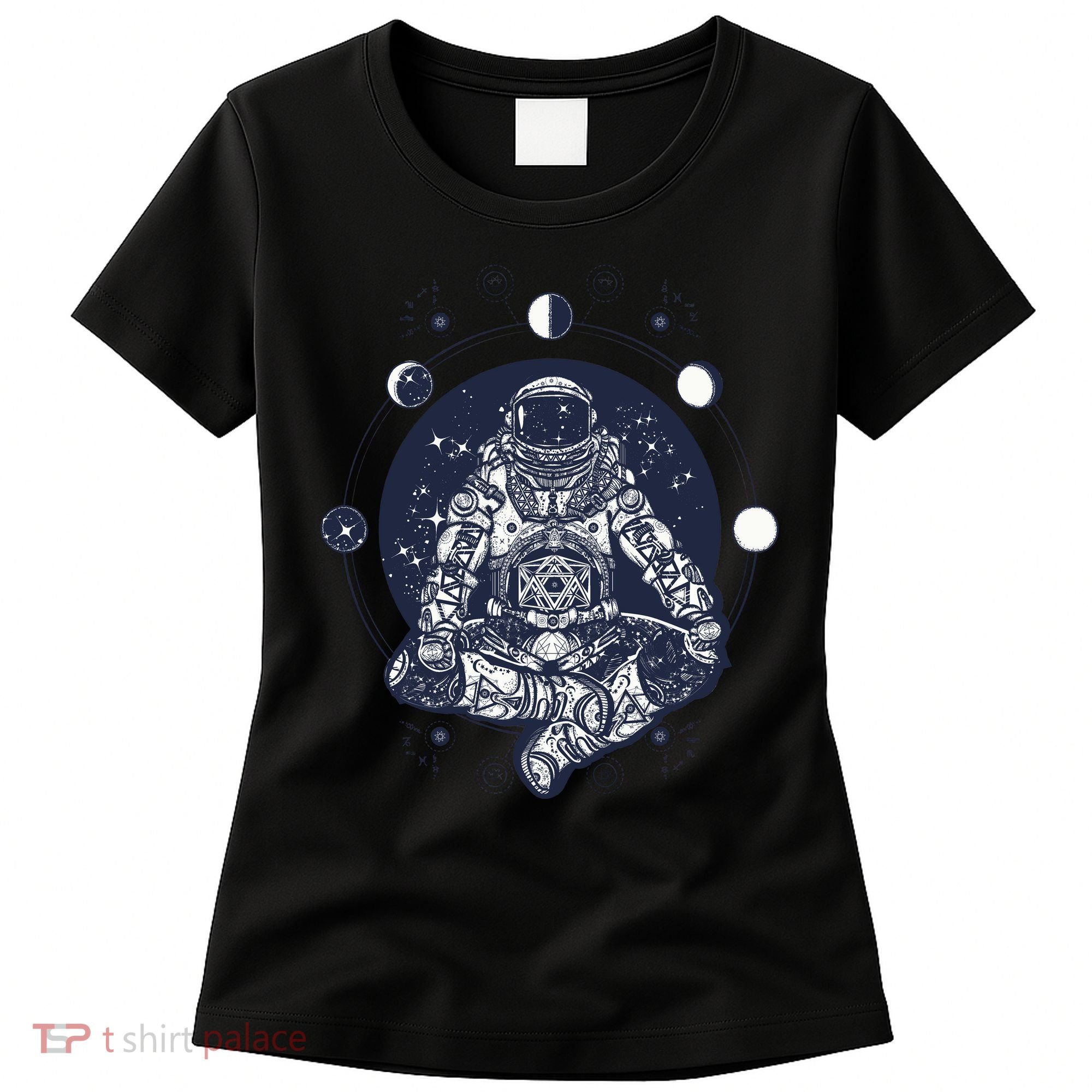 Astronaut in the lotus position Women's T-Shirt