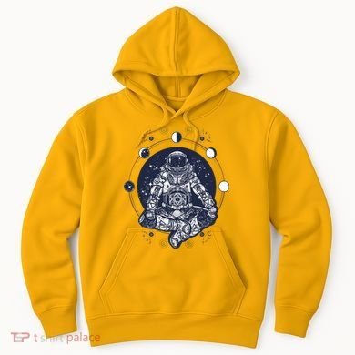 Astronaut in the lotus position Hoodie