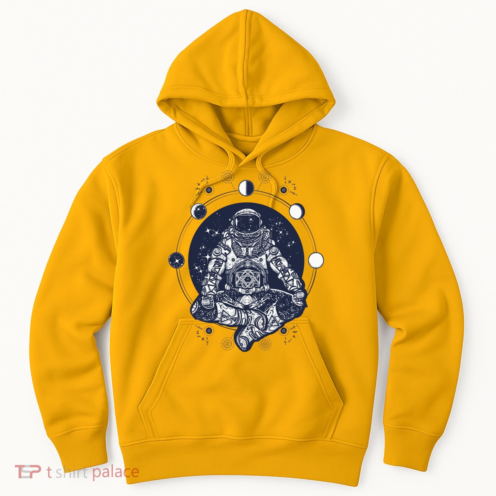 Astronaut in the lotus position Hoodie