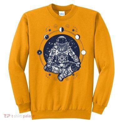 Astronaut in the lotus position Sweatshirt
