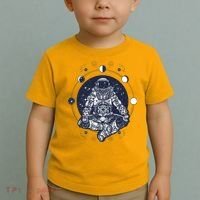 Astronaut in the lotus position Toddler T-Shirt thumb 2