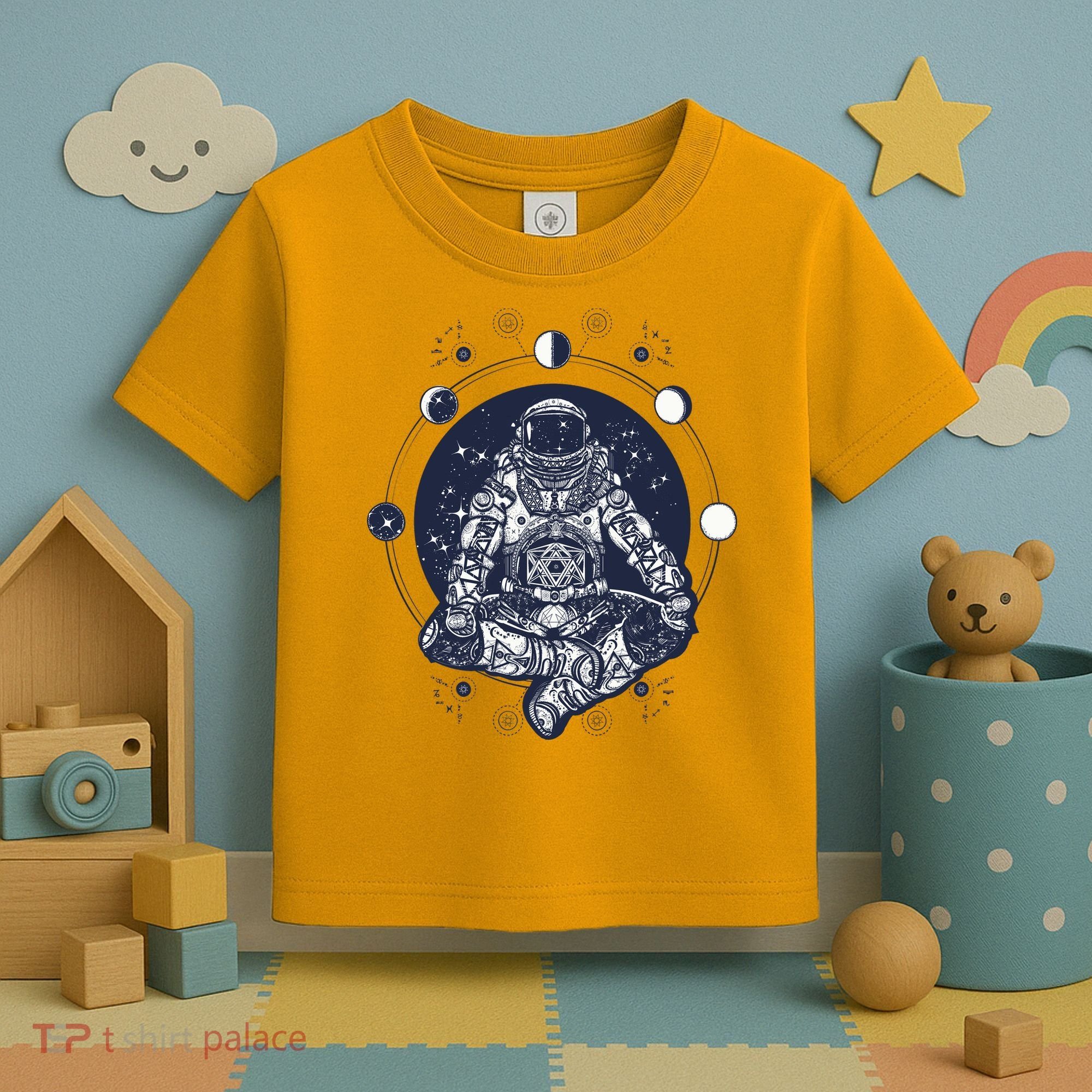 Astronaut in the lotus position Toddler T-Shirt