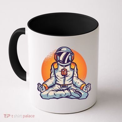 Astronaut Meditating Coffee Mug