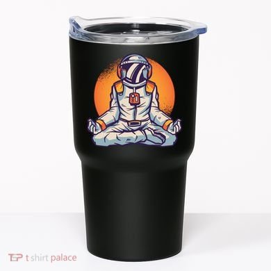 Astronaut Meditating Tumbler