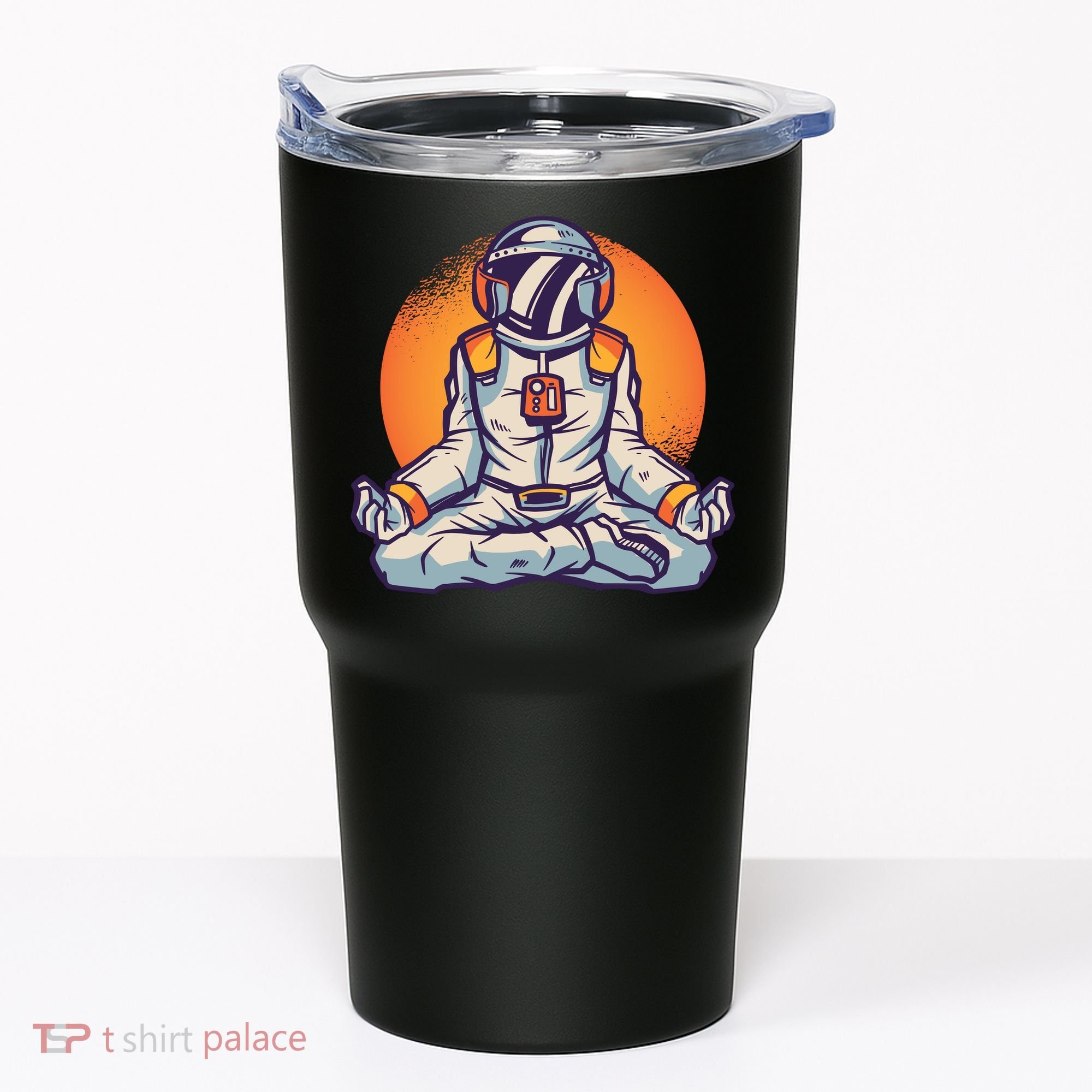 Astronaut Meditating Tumbler
