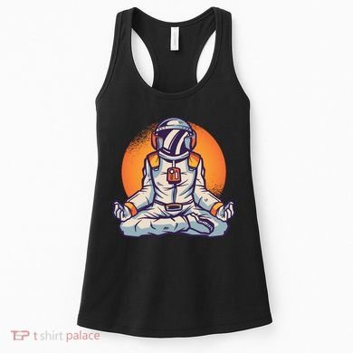 Astronaut Meditating Women's Tank Top