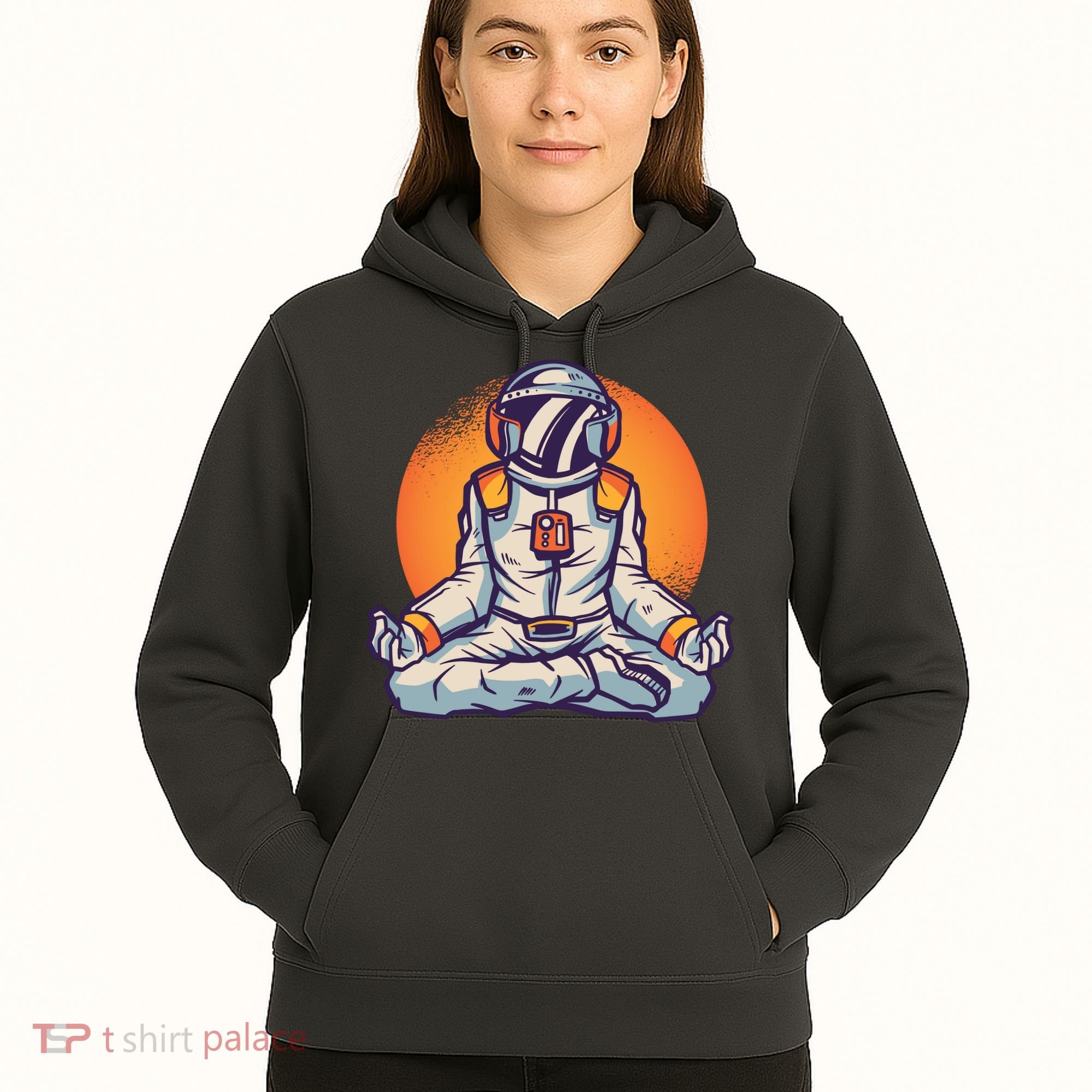 Astronaut Meditating Hoodie