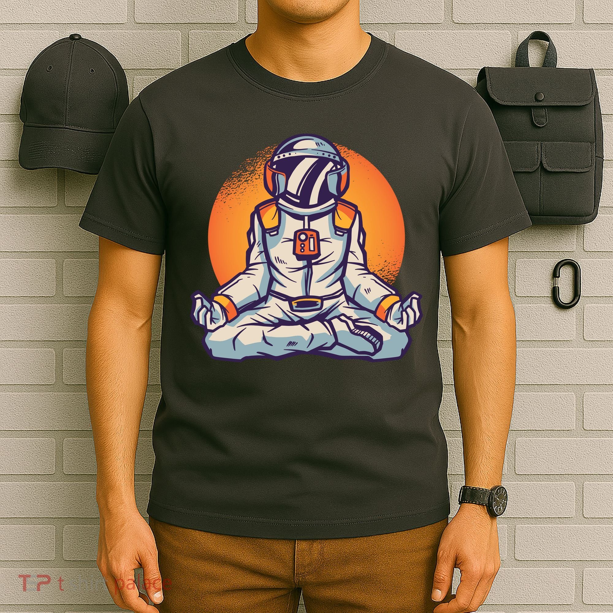 Astronaut Meditating T-Shirt