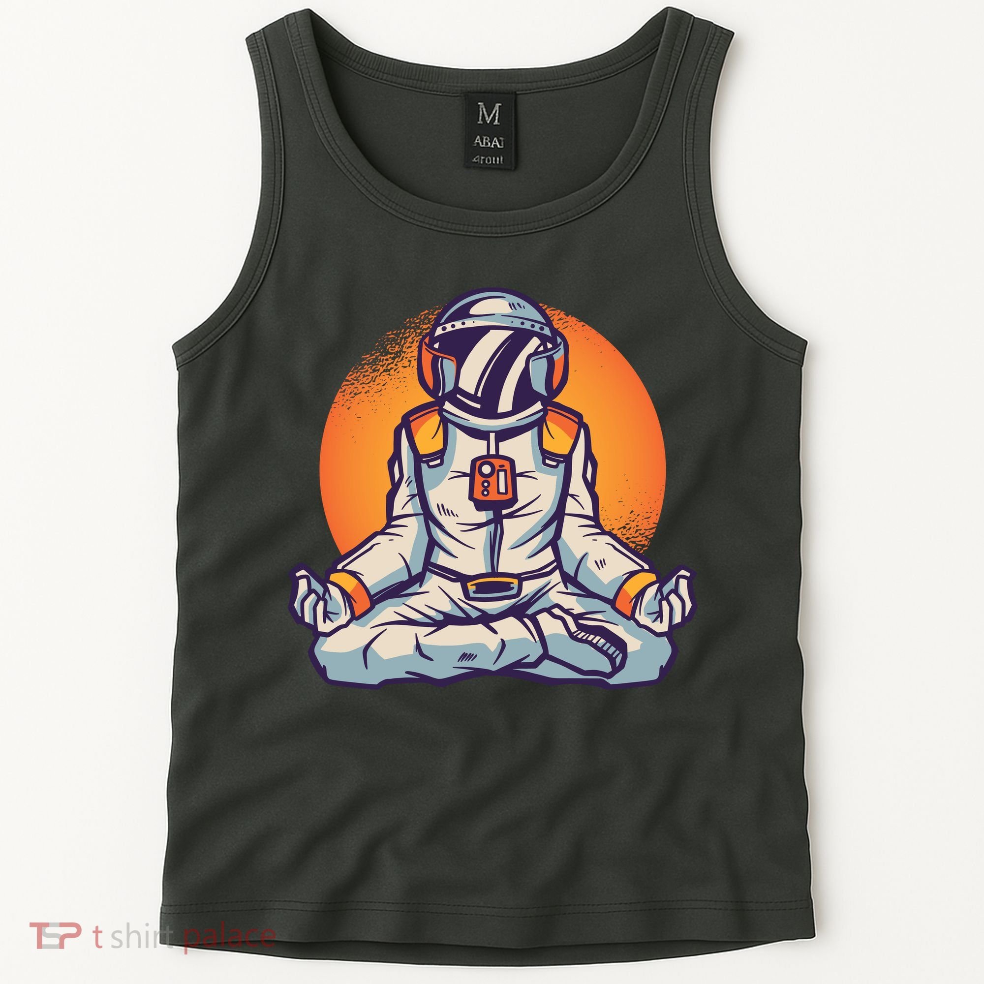 Astronaut Meditating Tank Top