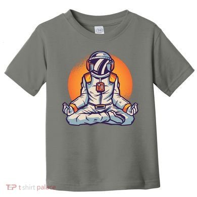 Astronaut Meditating Toddler T-Shirt
