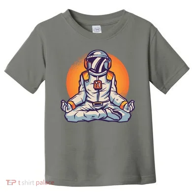 Astronaut Meditating Toddler T-Shirt