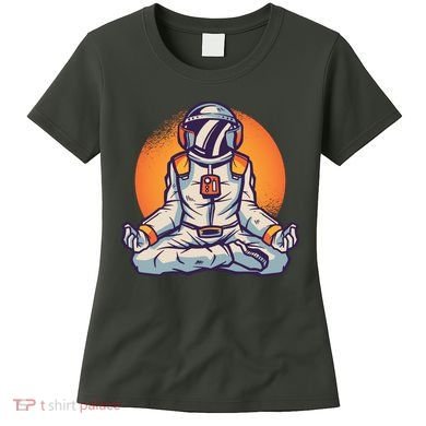Astronaut Meditating Women's T-Shirt