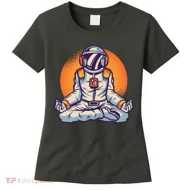 Astronaut Meditating Women's T-Shirt