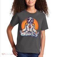 Astronaut Meditating Kids T-Shirt thumb 2