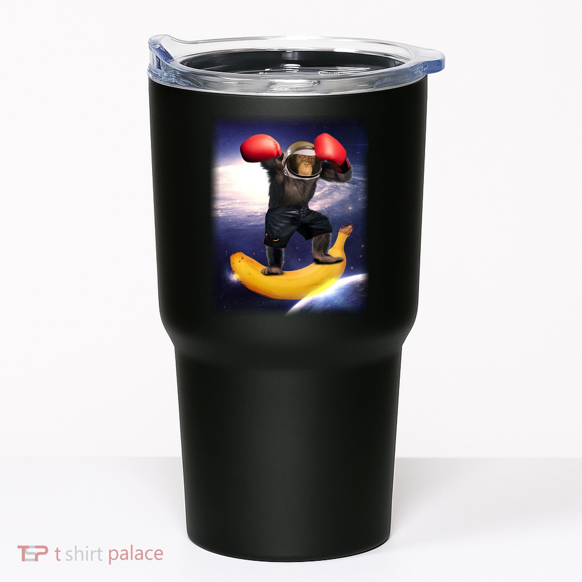 Astronaut Monkey Boxing In Space Tumbler
