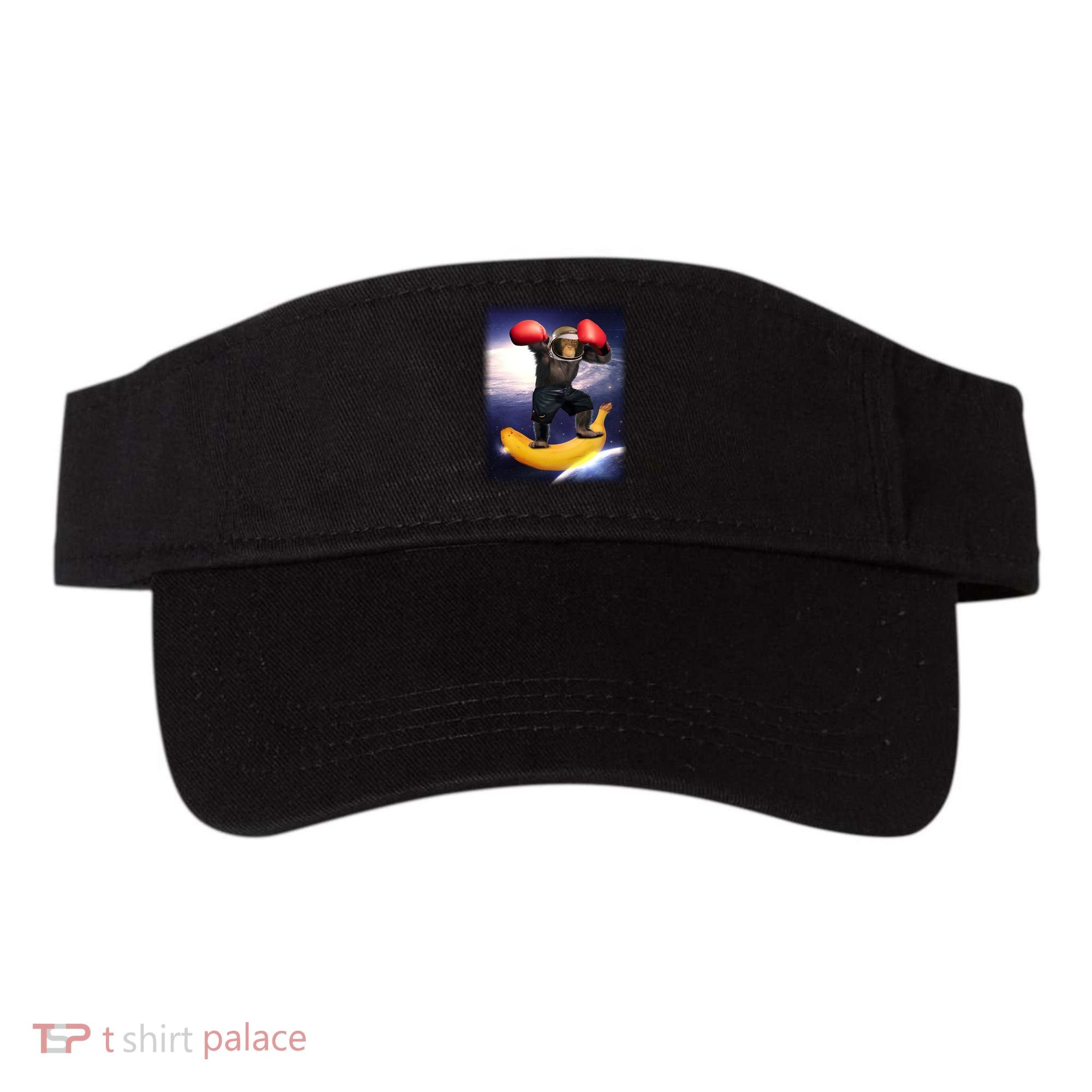 Astronaut Monkey Boxing In Space Visor