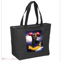 Astronaut Monkey Boxing In Space Tote Bag thumb 2