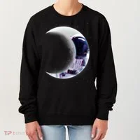 Astronaut Moon Women's Sweatshirt thumb 0