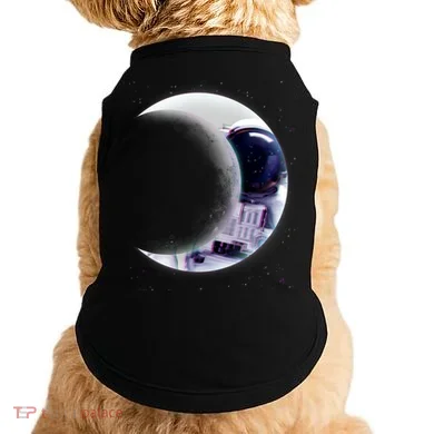 Astronaut Moon Doggie Tank