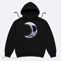 Astronaut Moon Hoodie thumb 0