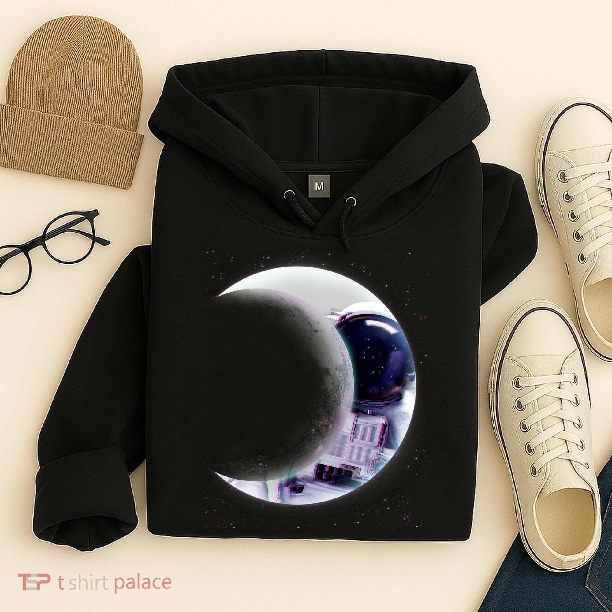Astronaut Moon Hoodie