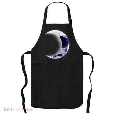 Astronaut Moon Apron