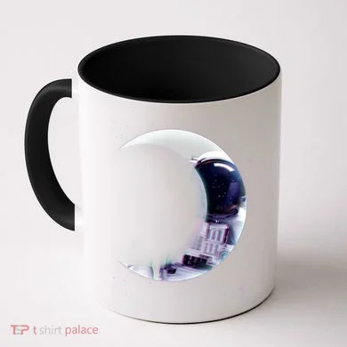 Astronaut Moon Coffee Mug