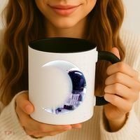 Astronaut Moon Coffee Mug thumb 3