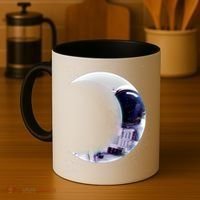 Astronaut Moon Coffee Mug thumb 4