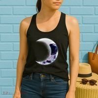 Astronaut Moon Women's Tank Top thumb 2