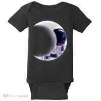 Astronaut Moon Baby Bodysuit thumb 0