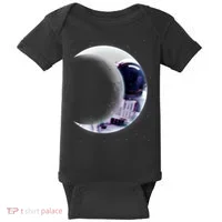Astronaut Moon Baby Bodysuit thumb 0