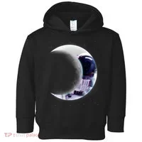 Astronaut Moon Toddler Hoodie thumb 0