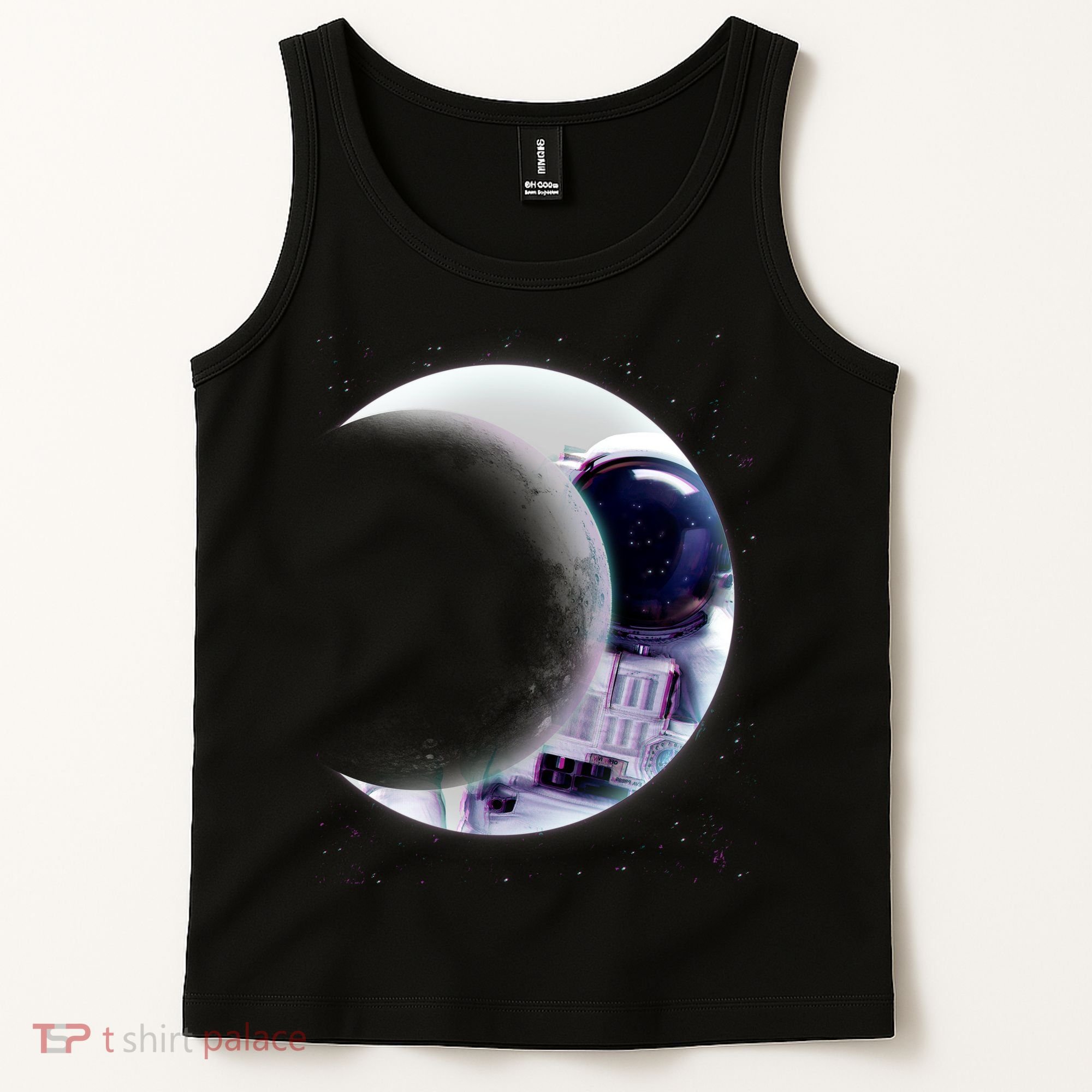 Astronaut Moon Tank Top