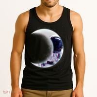 Astronaut Moon Tank Top thumb 3