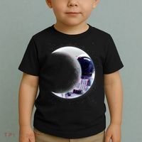 Astronaut Moon Toddler T-Shirt thumb 2