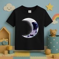 Astronaut Moon Toddler T-Shirt thumb 3