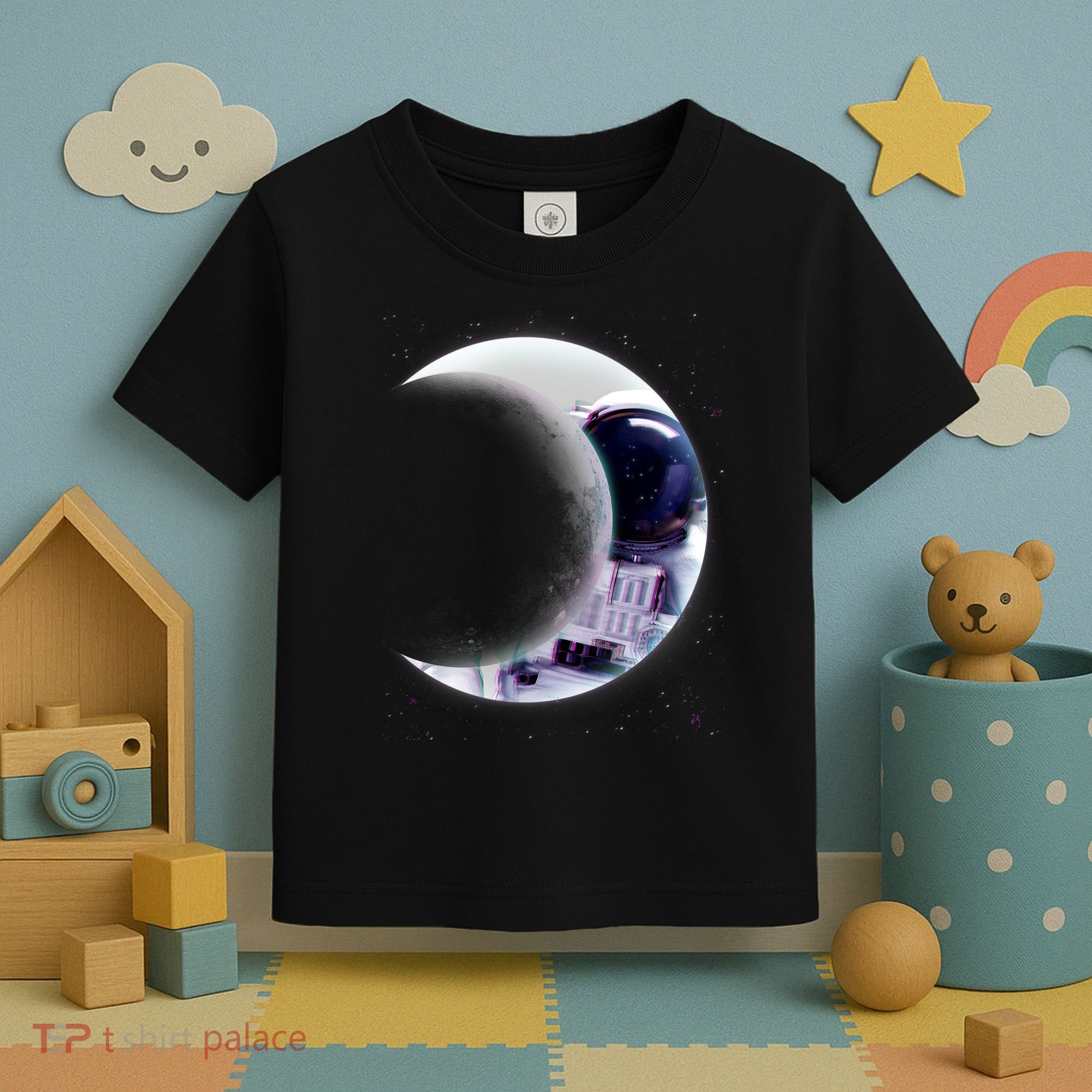 Astronaut Moon Toddler T-Shirt