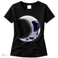 Astronaut Moon Women's T-Shirt thumb 0