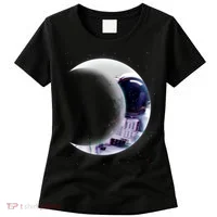 Astronaut Moon Women's T-Shirt thumb 0