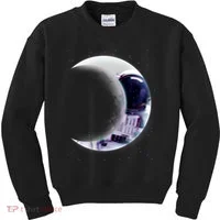 Astronaut Moon Kids Sweatshirt thumb 0
