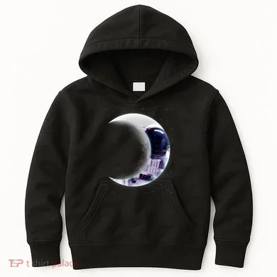 Astronaut Moon Kids Hoodie