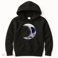 Astronaut Moon Kids Hoodie thumb 0