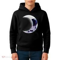 Astronaut Moon Kids Hoodie thumb 4