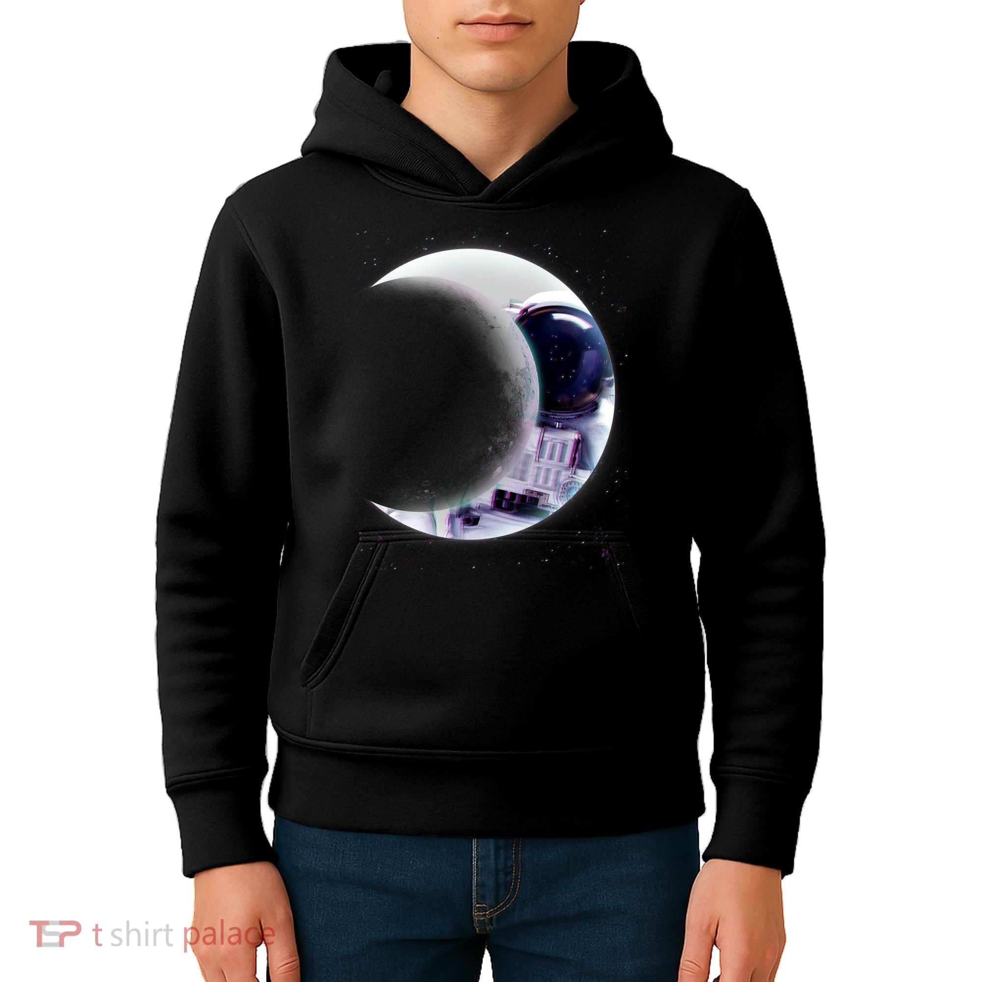 Astronaut Moon Kids Hoodie