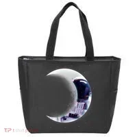 Astronaut Moon Tote Bag thumb 0